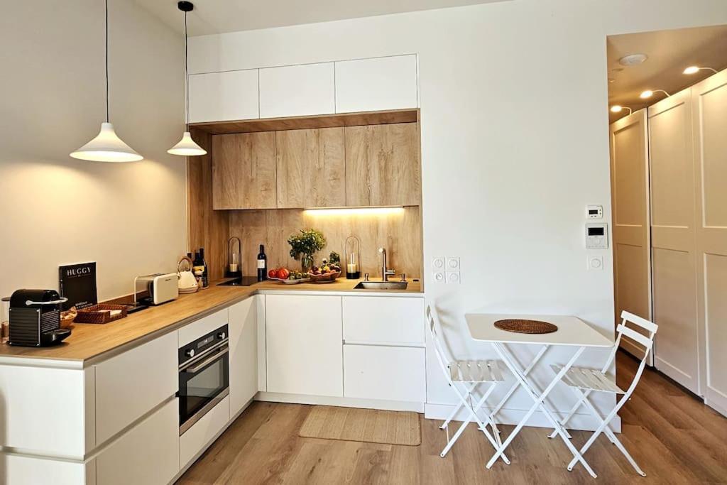Arcareve - Grand Studio De Standing Avec Terrasse, Jardin Et Acces Direct A La Plage Arcachon Zewnętrze zdjęcie